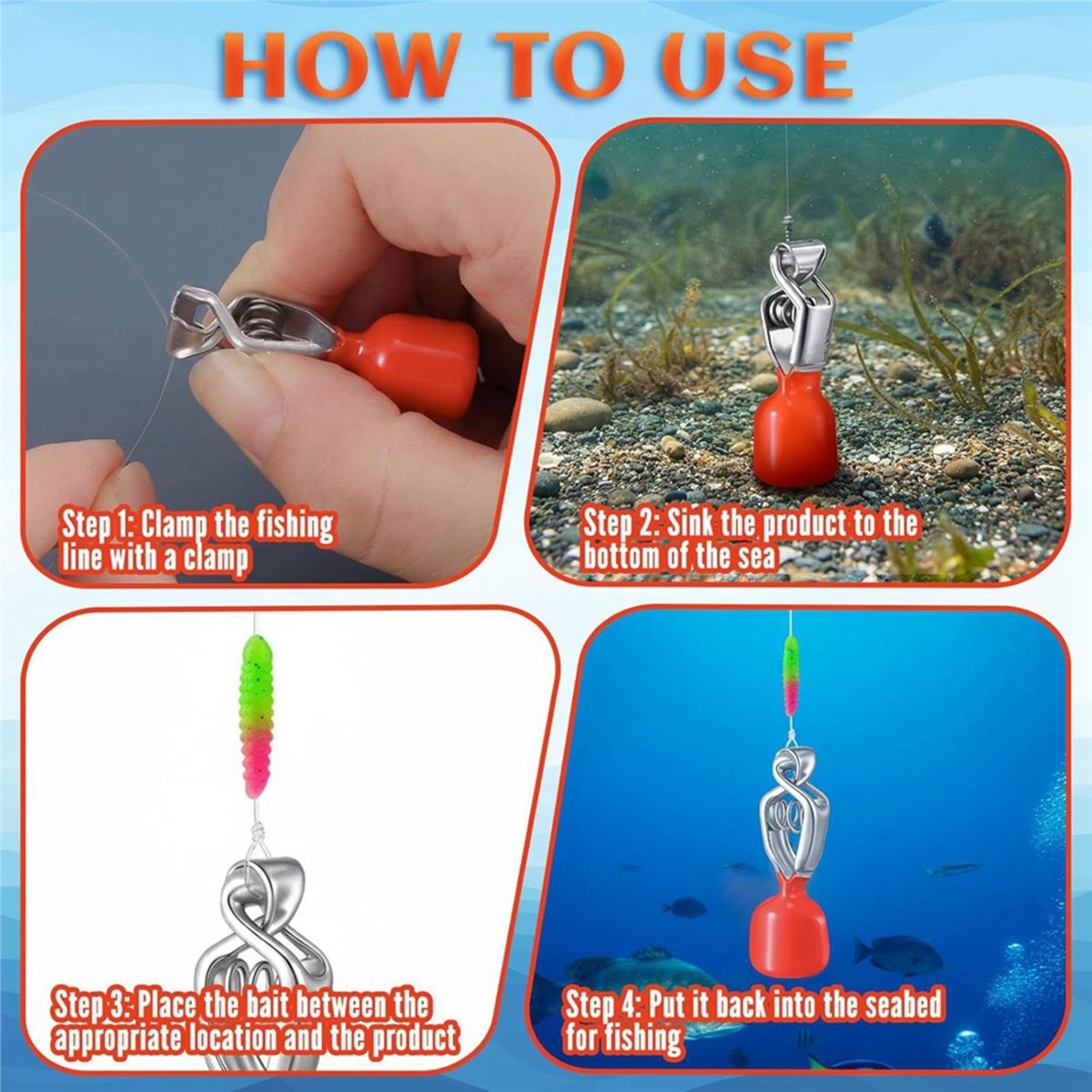 Fishing Depth Finder - Мега-распродажа 618: Набор из 4 портативных