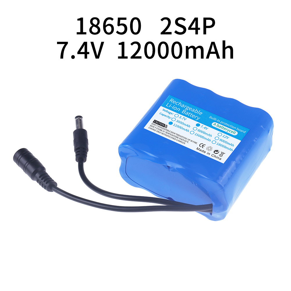 2S4P 18650 литиевая батарея 7, – обзор и цена Fish Finder Battery